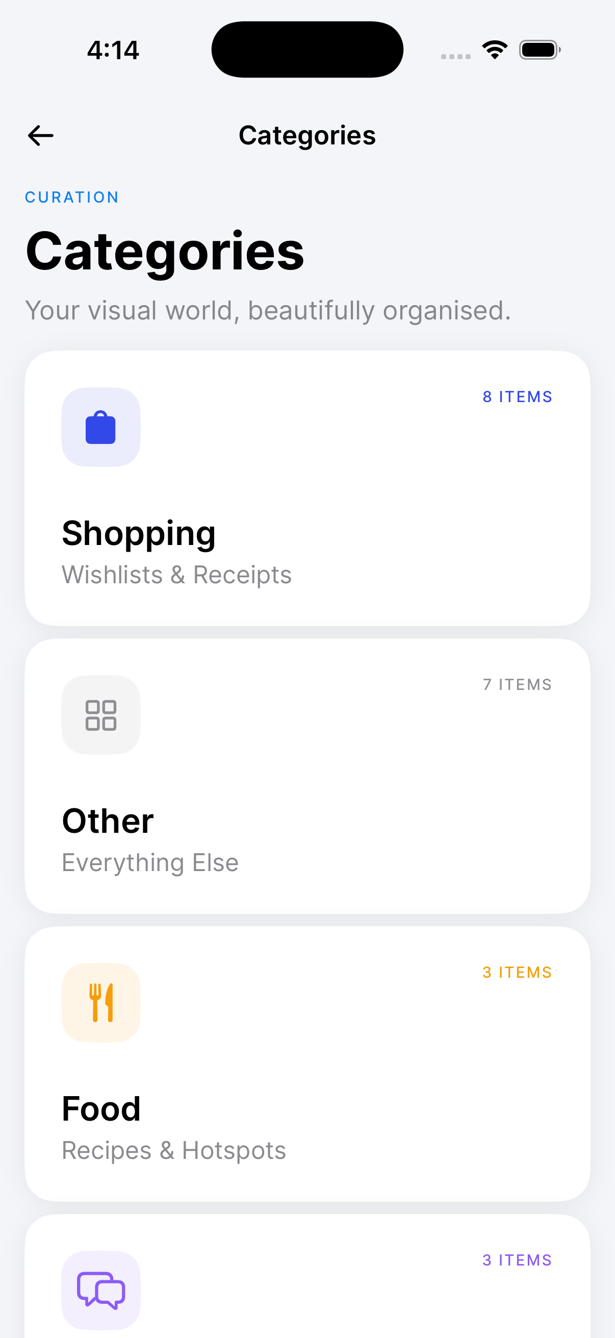 ScanSeek AI - Smart Categories